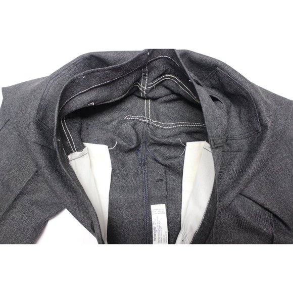 Wrangler men's vintage heather black‎ stretch twill straight leg dress jeans - Picture 6 of 11